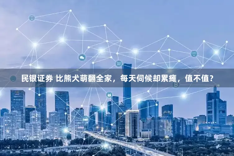 民银证券 比熊犬萌翻全家，每天伺候却累瘫，值不值？